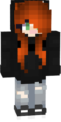 girl minecraft skin Redhead