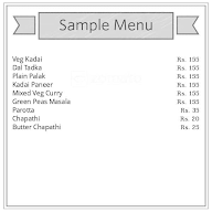 Mysore Nandhini Andhra Style Family Restaurant menu 1