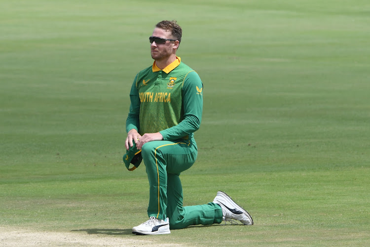 Proteas star batsman David Miller during the 1st ICC CWCSL Betway ODI match against Bangladesh at SuperSport Park on March 18, 2022.