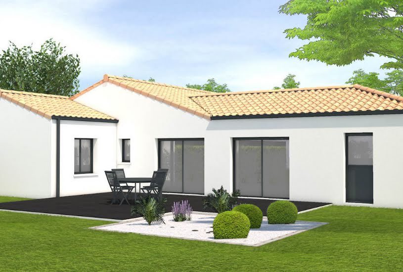  Vente Terrain + Maison - Terrain : 383m² - Maison : 106m² à Challans (85300) 