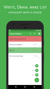 Secure Notepad - Private Notes With Lock(圖2)-速報App