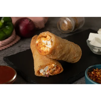 Paneer Makhani Fried Wrap