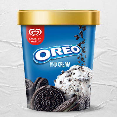 Oreo & Cream (Inclusive Of Frozen Dessert Handling Charges)