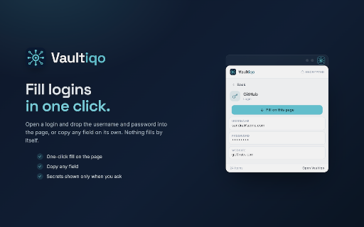 Vaultiqo screenshot 1