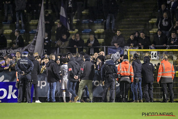 Des supporters arrêtés après les débordements lors d'Union - Anderlecht