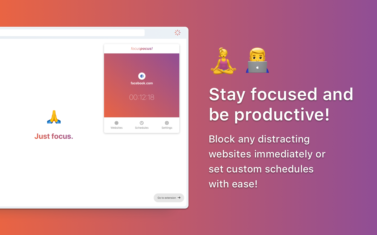 focuspocus: Productivity & Site Blocker Preview image 3