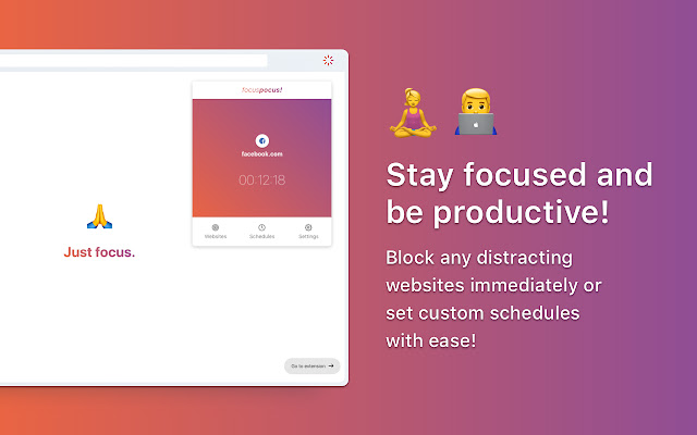 focuspocus: Productivity & Site Blocker chrome extension