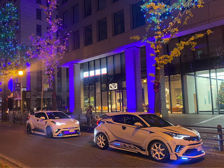 C-HRのいいね＆フォロー＆コメントありがとうございます・圭のぶ&あわつば珍道中🤣🤣🤣・御堂筋イルミネーション・一杯のオムライス・プロデュースbyfan工房に関するカスタム事例の投稿画像2枚目