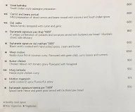 The Promenade Lounge - Taj Bengal menu 8