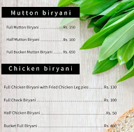 Naaz Kitchen menu 1