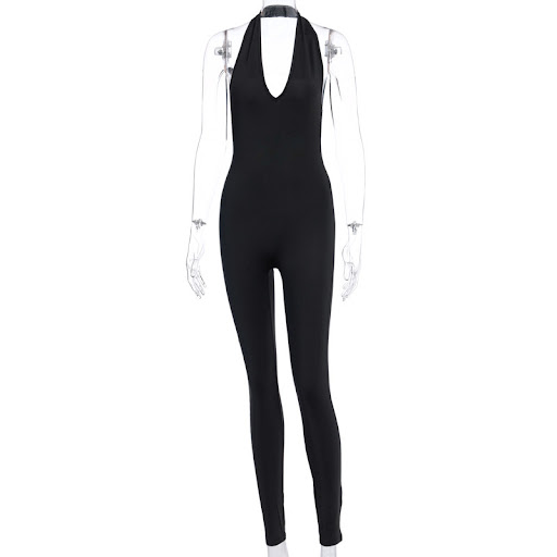 Title 7, Women Skinny Sleeveless Jumpsuit
