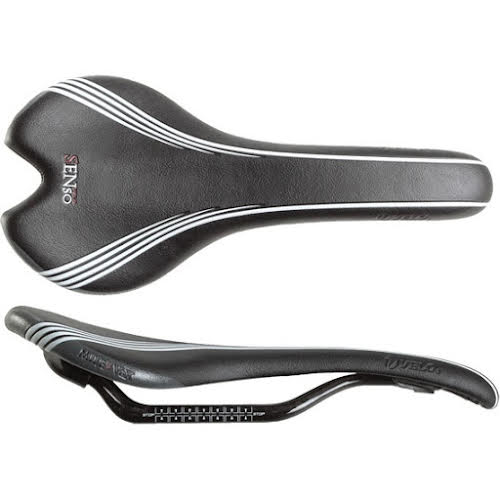 Velo Senso Miles Vex Saddle, Carbon Rail