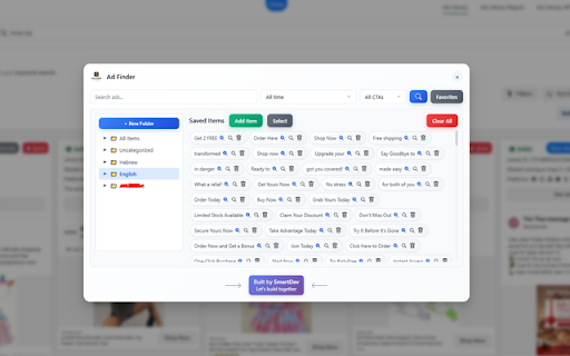 KalAds – Find Winning Facebook Ads screenshot 1