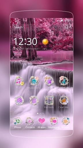 免費下載個人化APP|Dream Waterfall Live Theme app開箱文|APP開箱王
