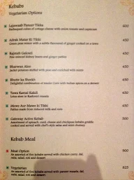 Northern Gate Hotel menu 1