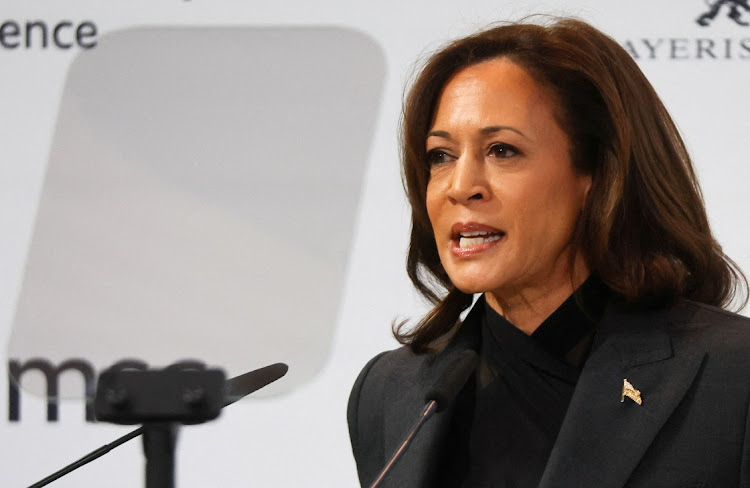 US Vice-President Kamala Harris. File photo: WOLFGANG RATTAY/REUTERS