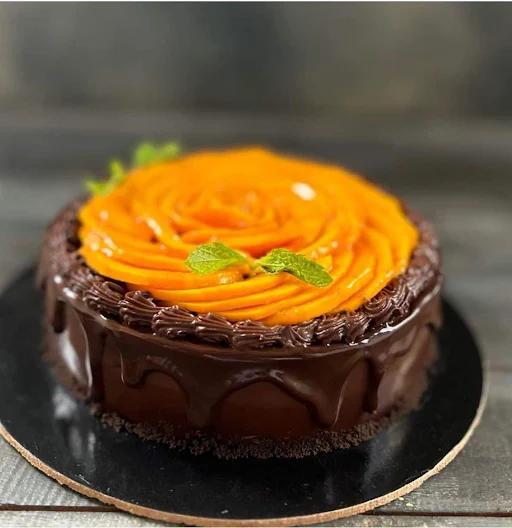 Mango Chocolate Cake