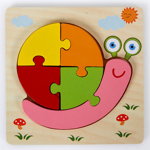 Title 14, 3D Wooden Toys for Children Early Education Puz...