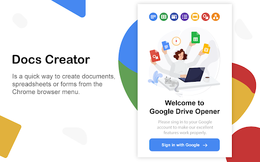 Docs Creator - Google Drive Assistant