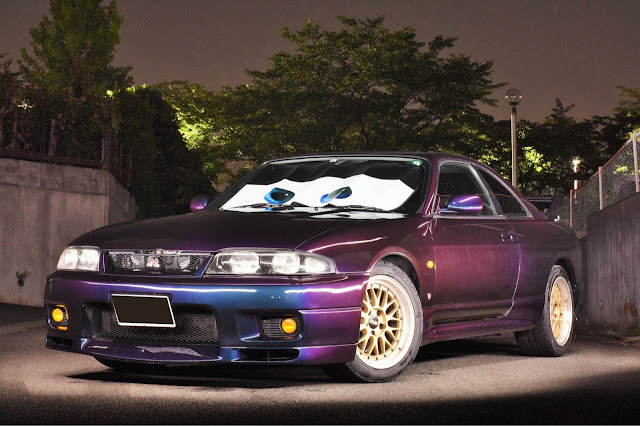 贈り物 日産スカイラインGTR R33 サンシェード