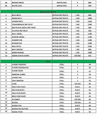 Prasanna Sweets And Snacks menu 3