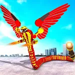 Cover Image of डाउनलोड Flying Snake Transform Robot War: Robot Games  APK