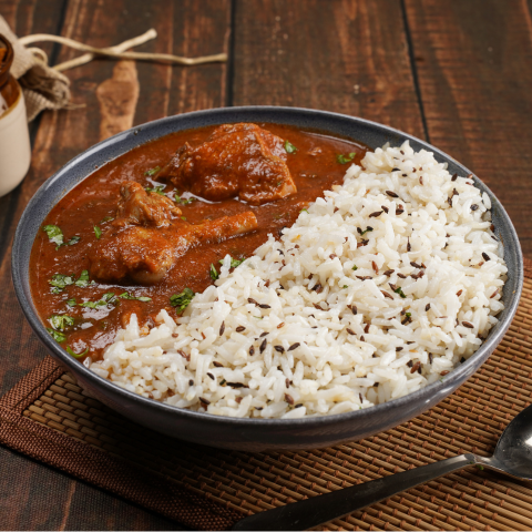 Dhaba Style Chicken Chawal