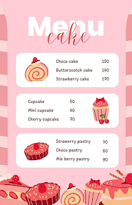 Cake Eats By Heart 2 Heart menu 5