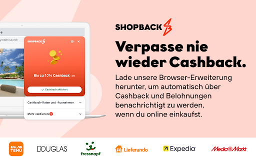 ShopBack – Cashback & Belohnungen