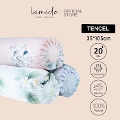 Vỏ Gối Ôm Kéo Khoá Lụa Tencel Cao Cấp Lamido 35*100Cm