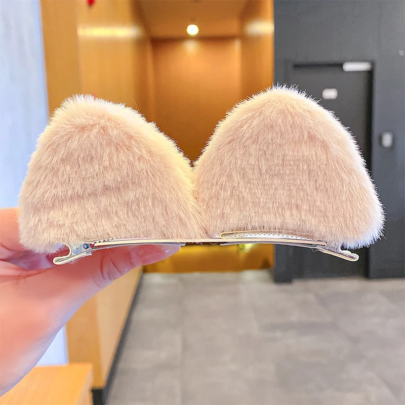 Cos Props Accessoires pour cheveux coréens Épingle à cheveux en peluche