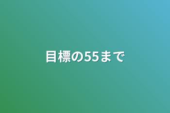 目標の55まで