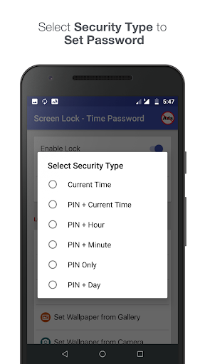 Screen Lock - Time Password screenshots 4