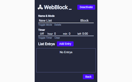 Web Block