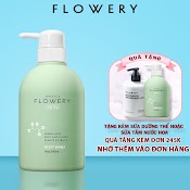 [Bạn Mới Nhập Coshbm - 50% Đơn 0Đ] Sữa Tắm Nước Hoa Muối Biển Flowery 500Ml