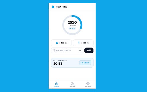 H2O Flow screenshot 1