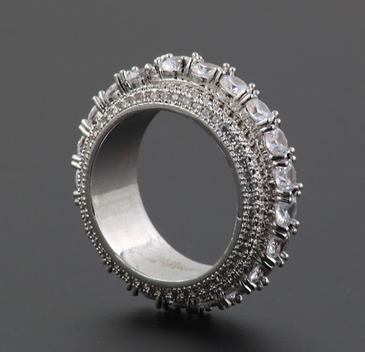 Silver white