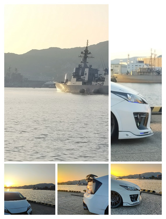 プリウス G'sの朝日夕日コラボ・仲のいい繋がりは大事にしたい・何時も、いいね‼︎&コメント&フォロー頂き誠に ありがとう御座います😊・九州遠征日記②😁・安全運転で！に関するカスタム事例の投稿画像7枚目