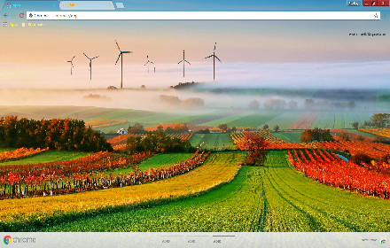 Earth Field Fog Landscape Nature small promo image