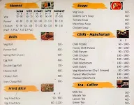 Hangout cafe and restaurant menu 2