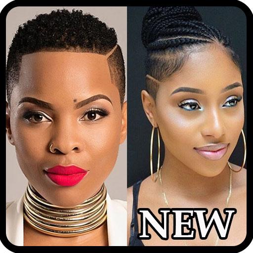 Black Woman Hairstyle Faded