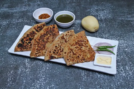 Desi Ghee Aloo Pyaaz Mixed Paratha [1 Box]