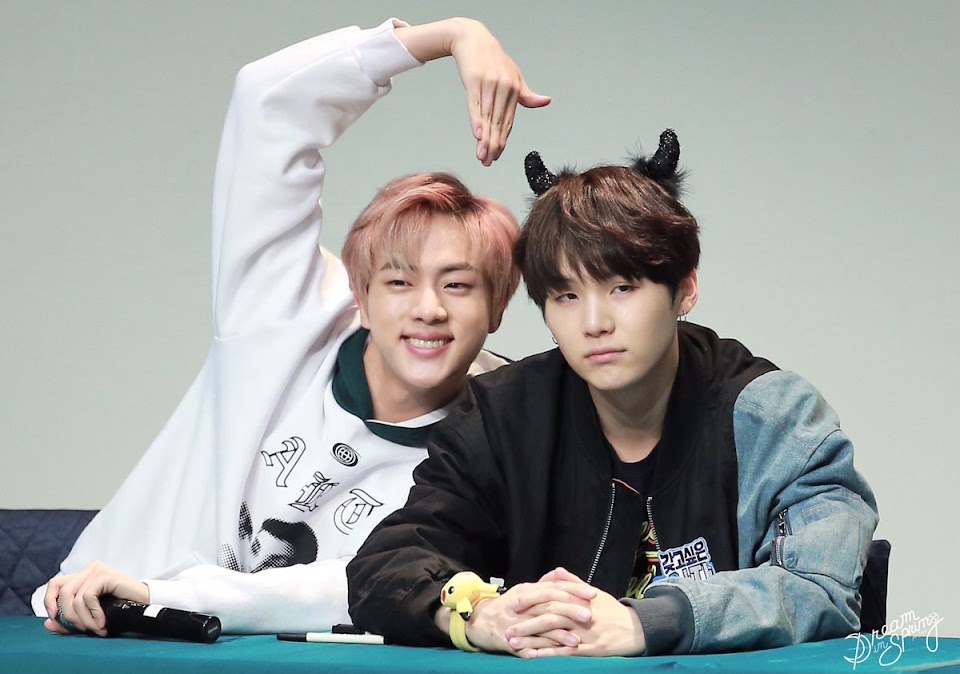 BTS's Jin Tried To Show Suga Off, But Suga Was Just Too Tired To Care