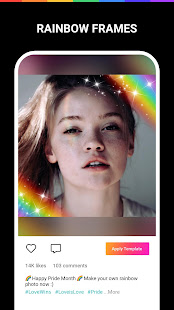 Rainbow Frame 2020 - LGBT Pride Profile Photo 7.58 APK + Mod (Unlimited money) إلى عن على ذكري المظهر