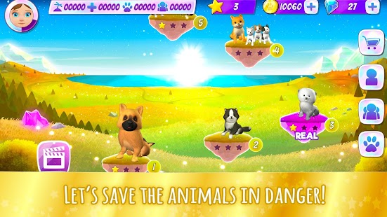 Rescute Animals Vol.1 Pets World 1.1 APK + Мод (Бесконечные деньги) за Android