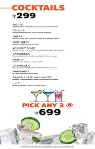 UBQ By Barbeque Nation menu 2