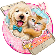 Kitty and Puppy Theme  Icon