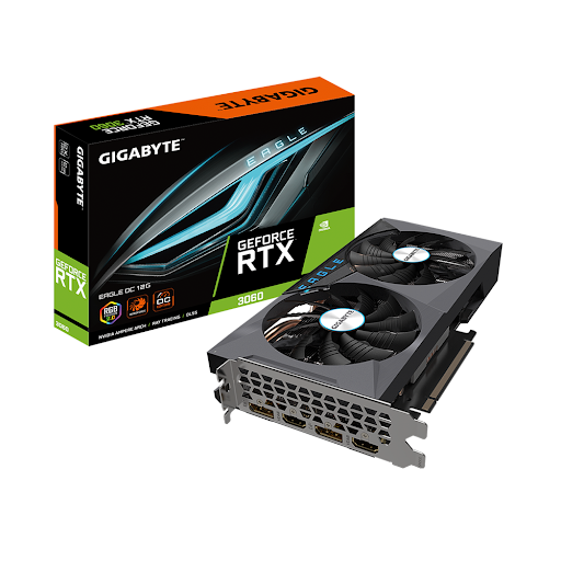 VGA Gigabyte GeForce RTX 3060 EAGLE OC 12G