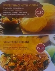 Sagar Ratna menu 6