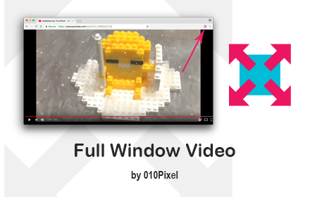 Full Screen Video for Youtube and more small promo image